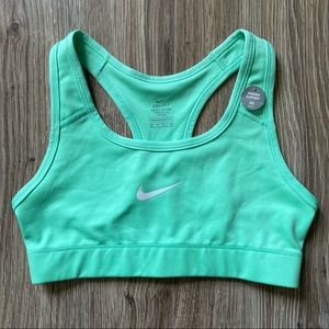Green Glow - Mint Green Nike Sports Bra